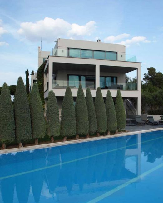 villa pandora for rent 750 squared meters 8 guests porto heli greece