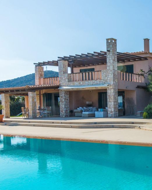 villa thalia for rent 750 squared meters 22 guests porto heli greece
